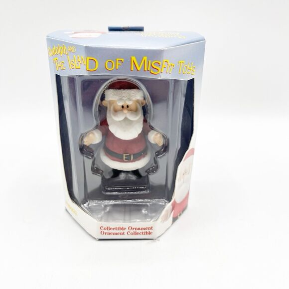 Rudolph and the Island of Misfit Toys Santa Claus Ornament 2000 Enesco Christmas - Picture 8 of 8